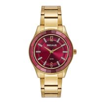 Relógio Seculus Feminino Ref: 77309Lpsvds2 Fashion Dourado