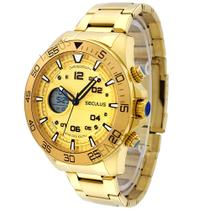 Relógio Seculus Lançamento Original Masculino Esportivo Relógio Seculus Lançamento Original Masculino Esportivo