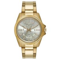 Relógio Seculus Long Life 44264GPSVDA2 Catraca Facetada Dourado