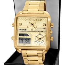 Relógio Seculus Masculino 77161GPSVDA2 Relógio Seculus Masculino 77161GPSVDA2