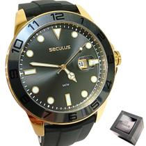 Relógio Seculus Masculino Analógico Casual 20882GPSVDU1