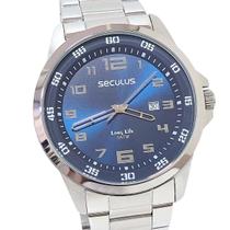 Relógio Seculus Masculino Analógico Long Life 44011G0SVNA1