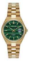 Relógio Seculus Masculino Automático Dourado 40mm Fund Verde Dourado Dourado Verde