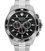 Relógio Seculus Masculino Cronógrafo 44076G0SVNA3 Relógio Seculus Masculino Cronógrafo 44076G0SVNA3