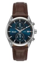 Relógio Seculus Masculino Cronógrafo Couro 77307G0Svnc1