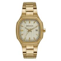 Relógio Seculus Masculino Quadrado Dourado - 44268GPSVDA1 Relógio Seculus Masculino Quadrado Dourado - 44268GPSVDA1