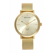 Relógio Seculus Masculino Ref: 44125Gpsvda2 Casual Mesh