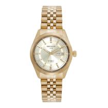 Relógio Seculus Masculino Ref: 77361gpsvda4 Automático Dourado