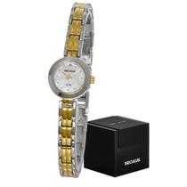 Relógio Seculus Pequeno em Aço Original Feminino Mini
