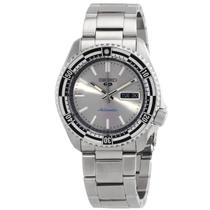 Relógio SEIKO 5 Sports Automatic SRPK09K1 para homens com mostrador prateado
