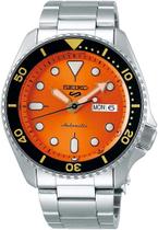 Relógio SEIKO 5 Sports SRPD59 automático para homens com mostrador laranja Relógio SEIKO 5 Sports SRPD59 automático para homens com mostrador laranja