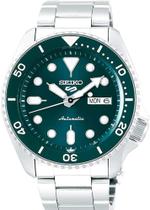 Relógio SEIKO 5 Sports SRPD61 automático para homens com mostrador verde