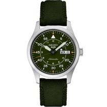 Relógio SEIKO 5 Sports SRPH29 para homens com mostrador verde automático