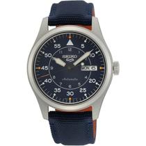 Relógio SEIKO 5 Sports SRPH31 para homens com mostrador azul automático