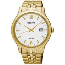 Relógio Seiko Masculino Sur224B1 B3Kx Pulseira Dourado