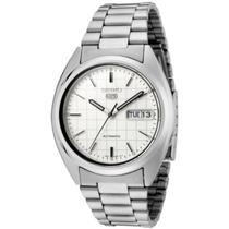 Relógio Seiko SNXF05 5 automático para homens em aço inoxidável