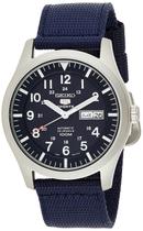 Relógio SEIKO SNZG11K1 com pulseira têxtil automática analógica masculina Relógio SEIKO SNZG11K1 com pulseira têxtil automática analógica masculina