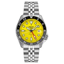 Relógio SEIKO SSK017J1 Masculino Sports GMT Mecânico Automático