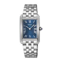 Relógio SEIKO SWR085P1 mostrador azul em aço inoxidável 50 m