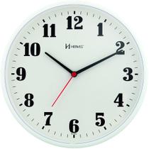 Relógio Silencioso Parede Preto 26 cm Contínuo Herweg 6126s0