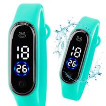 Relogio Silicone Digital Prova Feminino Bracelete Dagua