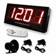 Relógio Sirene Empresas 20 Horários Programáveis Escolha Dia