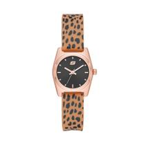 Relógio Skechers Shoup SR6219 de quartzo para mulheres, pulseira de silicone