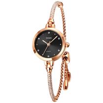 Relógio SKMEI Bracelet Rose Gold Fashion Diamond Waterproof