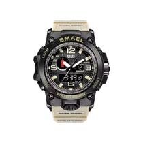 Relógio Smael S-shock Tactical Submersível 50m para homens