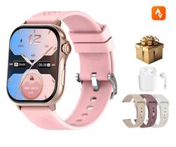 Relógio Smart Feminino 2026 Geração Prova Dágua Lançamento Rose Relógio Smart Feminino 2026 Geração Prova Dágua Lançamento Rose