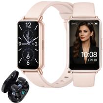 Relogio Smart Para Xiaomi Redmi Huawei Galaxy iOS Com Fone Sem Fio