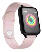 Relógio Smart Watch B57 Rosa - Monitor Cardíaco e Conectividade