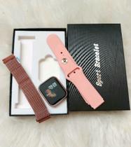 Relógio Smart Watch Feminino Oled P70 + Duas Pulseiras