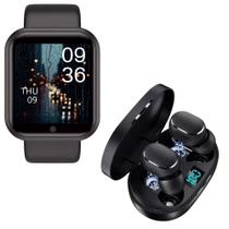 Relógio Smart Watch Inteligente D20 Masculino Feminino c/ Fone Sem fio Bluetooth - 01Smart