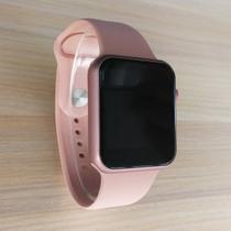 Relógio Smart watch Monitoramento Cardíaco, Conta Passos, Versão X8 2.0 Faces Mickey e Minnie IOS, Android