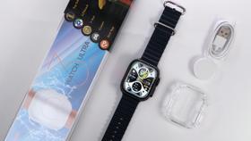 Relógio Smart watch Ultra 3 Preto Masculino a prova d'gua envio imediato