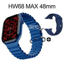 Relogio Smart Watch8 HW68 Max Tela Full 48mm + Pulseira Extra - Wearfit pro