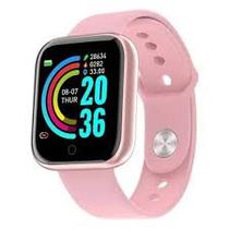 Relógio Smartwatch ABD20 Pulseira Inteligente Monitor Cardíaco Pressão Arterial cor: Rosa Relógio Smartwatch ABD20 Pulseira Inteligente Monitor Cardíaco Pressão Arterial cor: Rosa