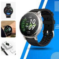 Relógio Smartwatch Amazfit Active 3 Premium 45mm Aço Inox Pulseira Silicone Com GPS Relógio Smartwatch Amazfit Active 3 Premium 45mm Aço Inox Pulseira Silicone Com GPS