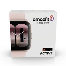 Relógio Smartwatch AMAZFIT Active (Rosa) com GPS AMOLED 1,75" Resistente à Água 5 ATM,