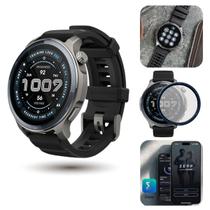 Relógio Smartwatch Amazfit Balance 2 Preto Com Película Protetora Relógio Smartwatch Amazfit Balance 2 Preto Com Película Protetora