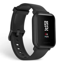 Relógio Smartwatch Amazfit basic Bip 1.28 Caixa De Policarbonato Onyx Black, Pulseira Onyx Black A1608