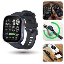 Relógio Smartwatch Amazfit Bip Max Tela AMOLED 2.01 Bluetooth Dark Blue Black Relógio Smartwatch Amazfit Bip Max Tela AMOLED 2.01 Bluetooth Dark Blue Black