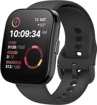 Relógio Smartwatch Bip 5 Amoled Preto Tela 1,91 GPS, À Prova D'Água, Modos Esportivos, Notificações