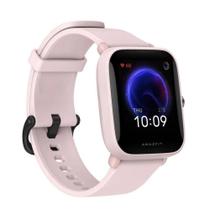 Relógio Smartwatch BIP U Pro Rosa, Tela 1,43", GPS, À Prova D'Água, Modos Esportivos, Notificações e Sensores de Saúde - GTS