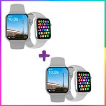 Relógio Smartwatch Branco Inteligente compatível iphone, android e xiaomi Relógio Smartwatch Branco Inteligente compatível iphone, android e xiaomi