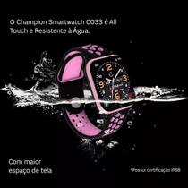 Relogio smartwatch champion ch50033r