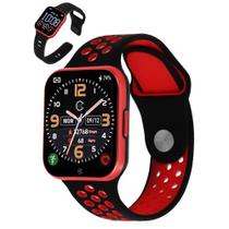 Relógio Smartwatch Champion Ref: Ch50033v Vermelho Retangular