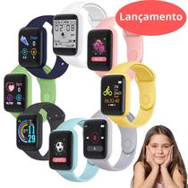 Relógio Smartwatch Completo Infantil menina Rosa - Santiago Eletro