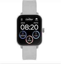 Relógio Smartwatch Condor Cinza Digital Inteligente COSMART1AD8C